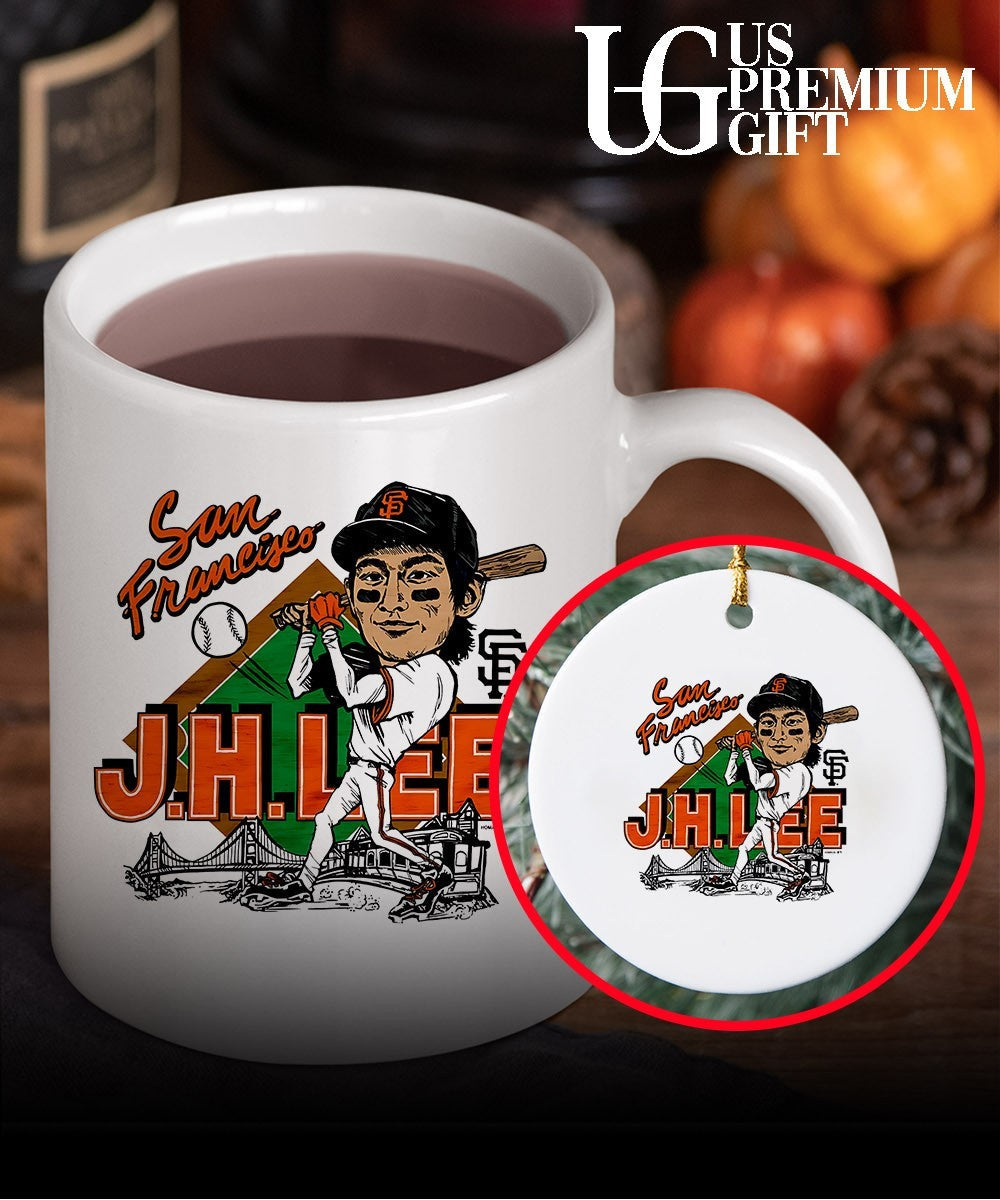 Jung Hoo Lee San Francisco Giants baseball caricature signature shirt