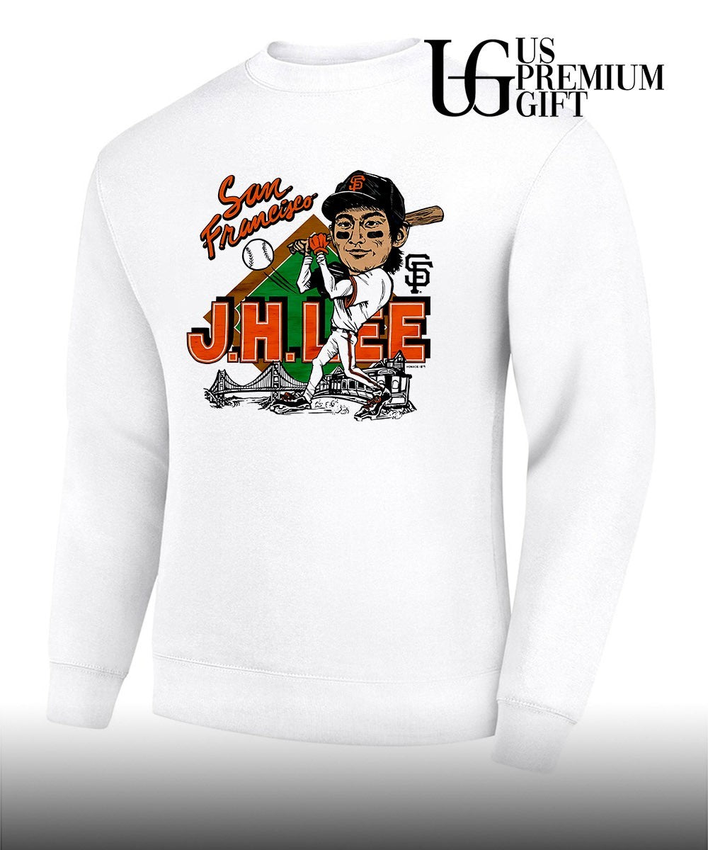 Jung Hoo Lee San Francisco Giants baseball caricature signature shirt