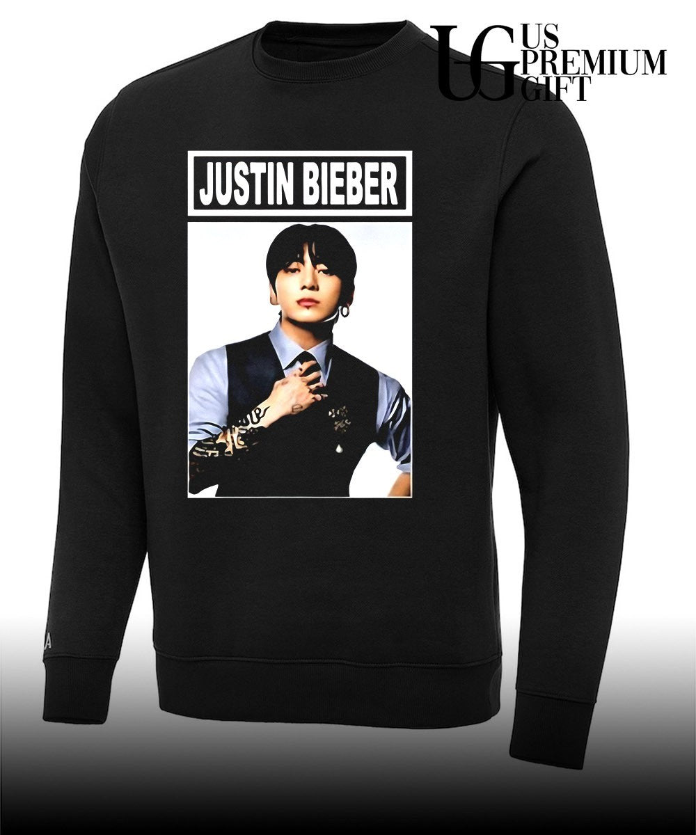 Jungkook Justin Bieber shirt