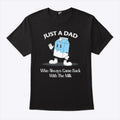 Just A Dad Who Always Came Back With The Milk Cartoon Shirt