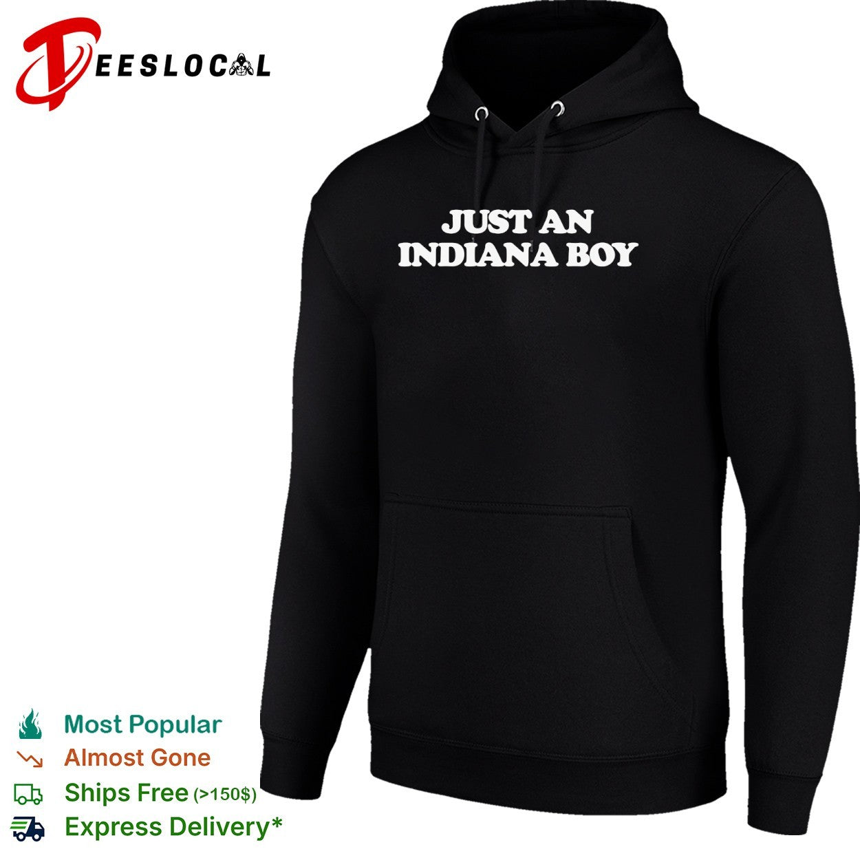Just an Indiana Boy Hoosier Midwest Home State shirt
