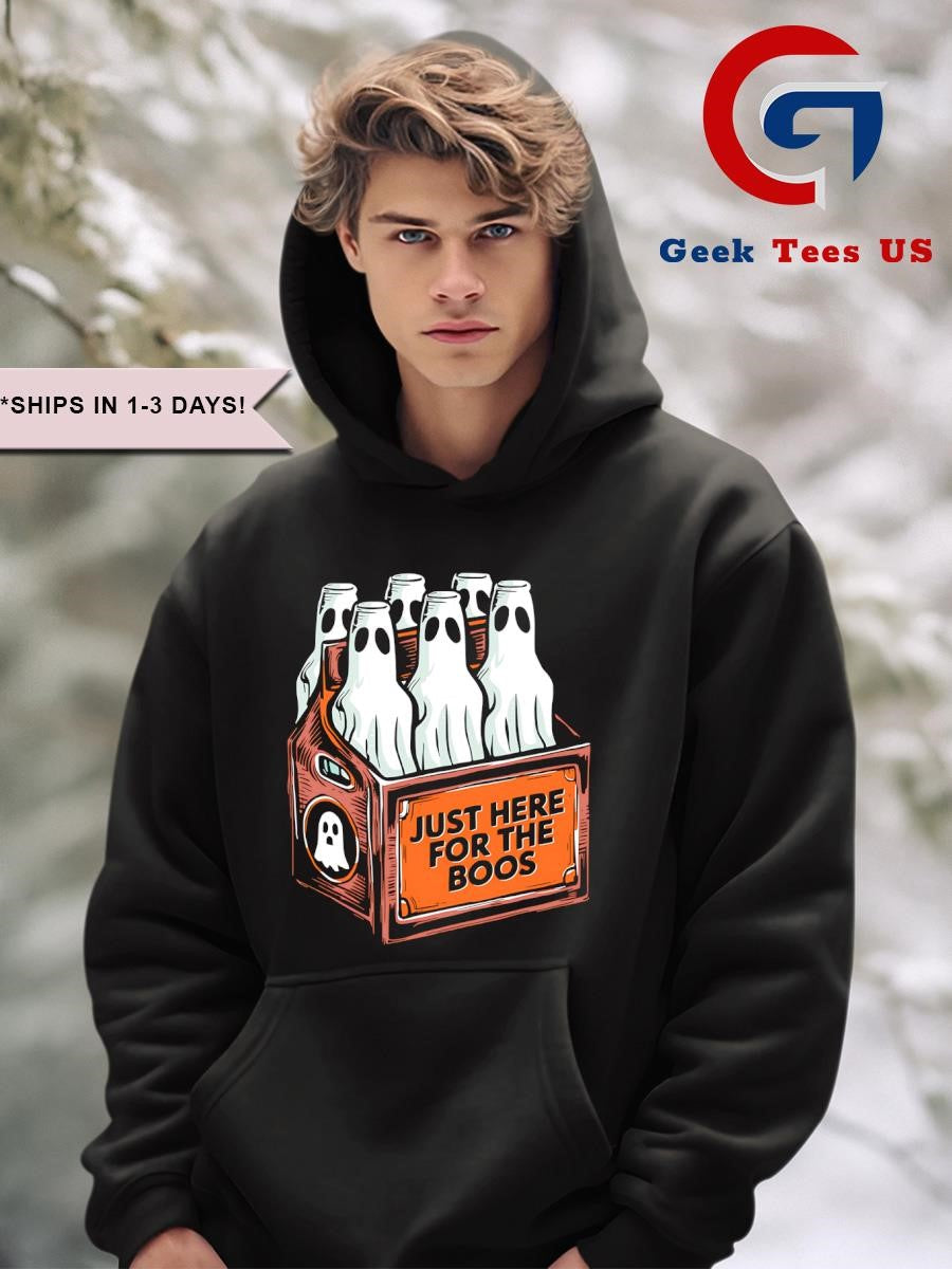 Just here for the boos ghosts Halloween shirt