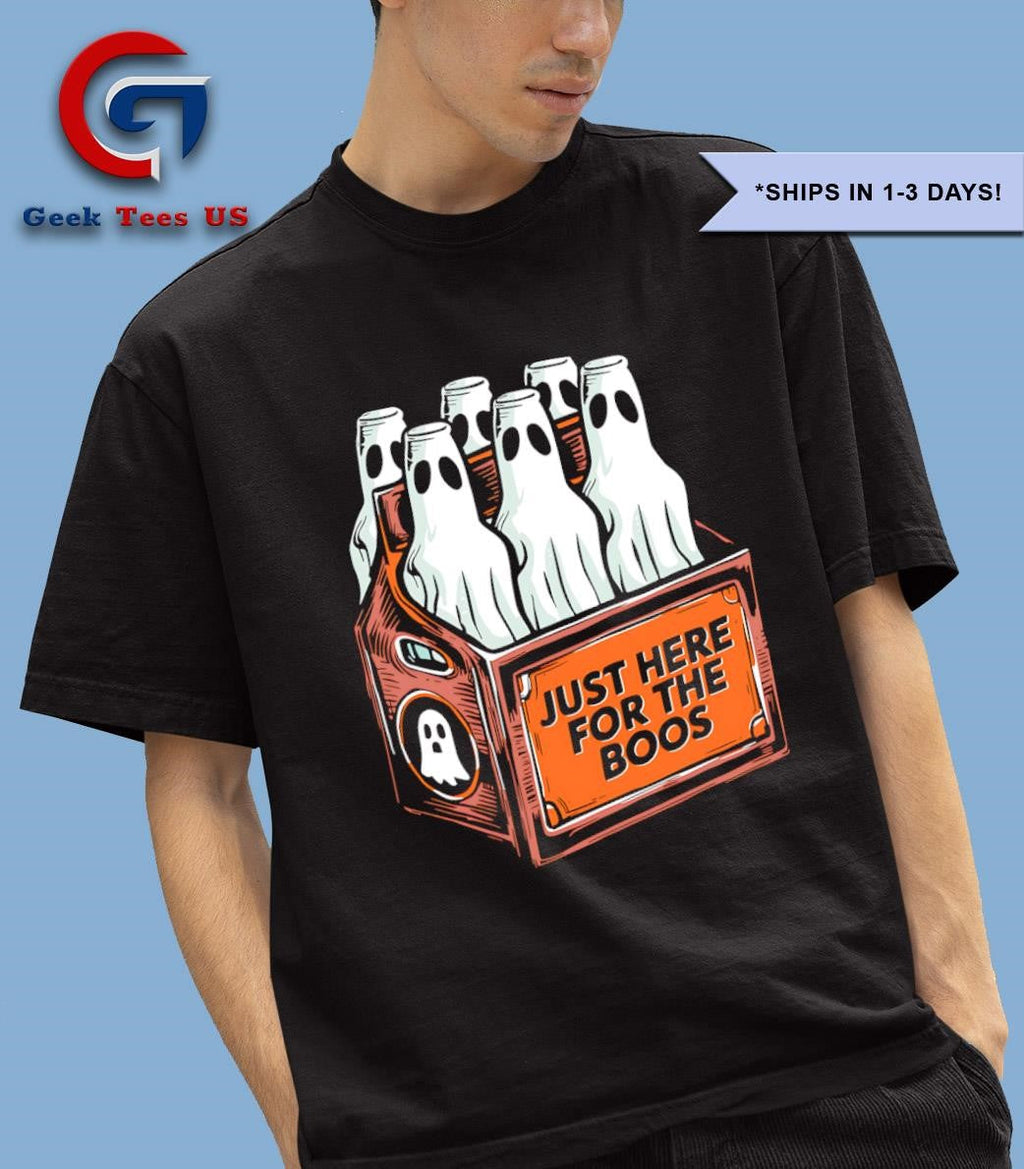Just here for the boos ghosts Halloween shirt