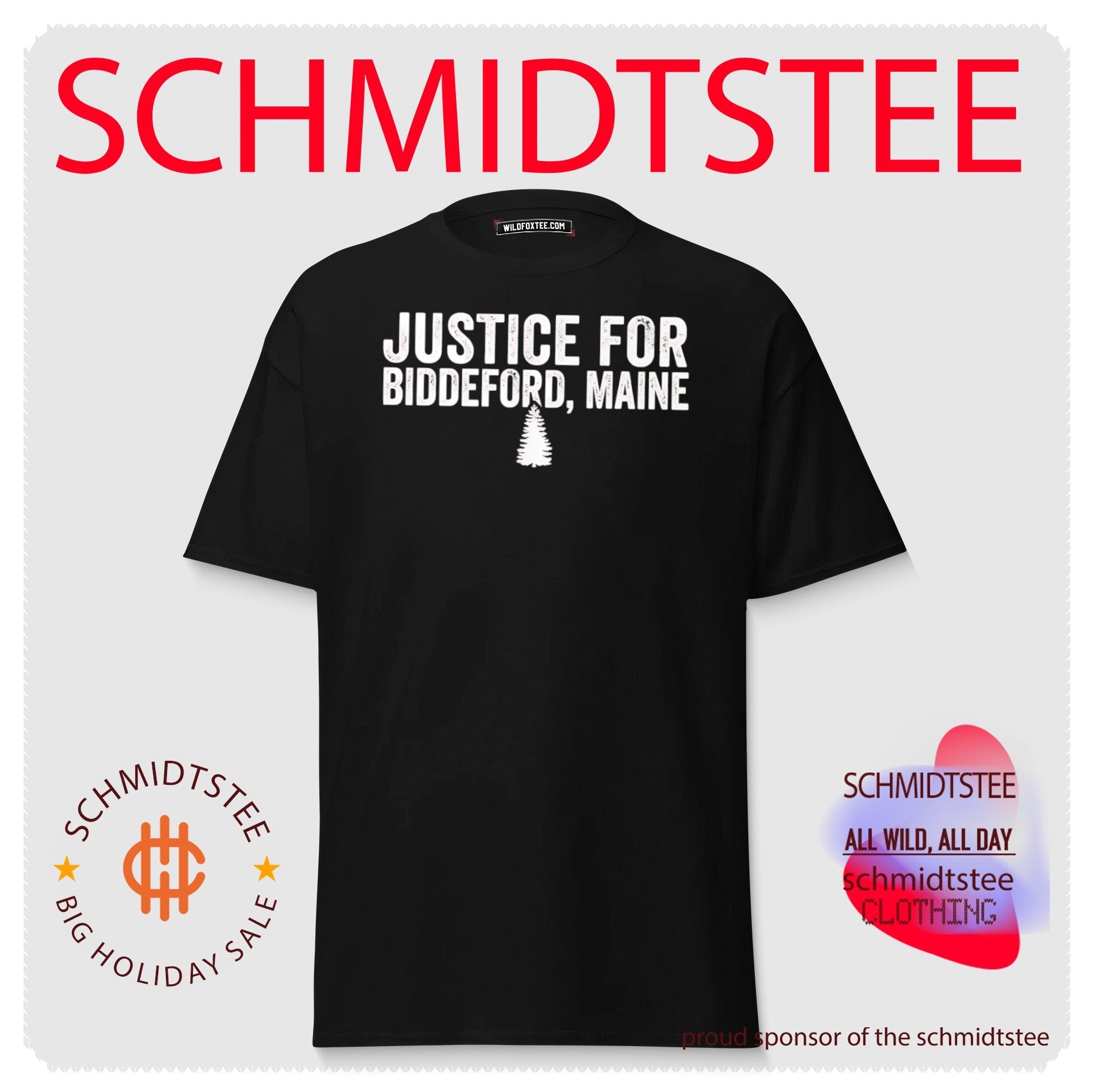 Justice For Biddeford Maine Protest shirt