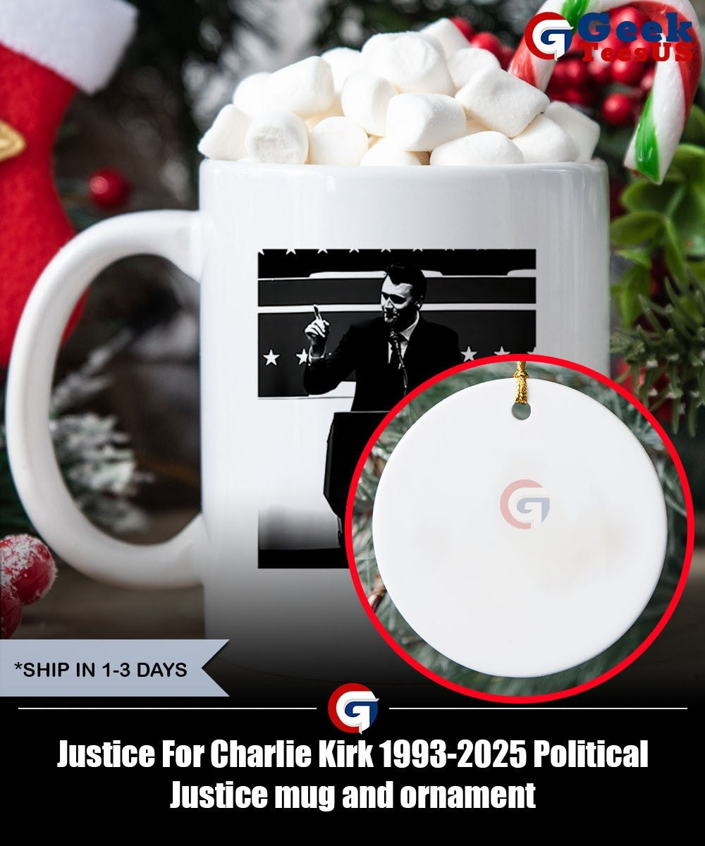 Justice For Charlie Kirk 1993-2025 Political Justice shirt