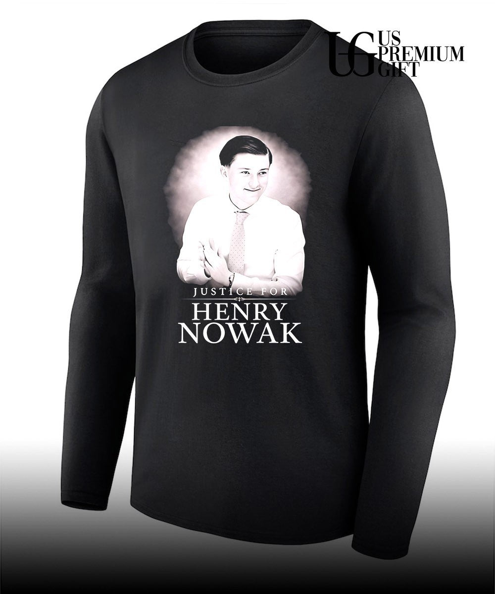 Justice for Henry Nowak portrait shirt