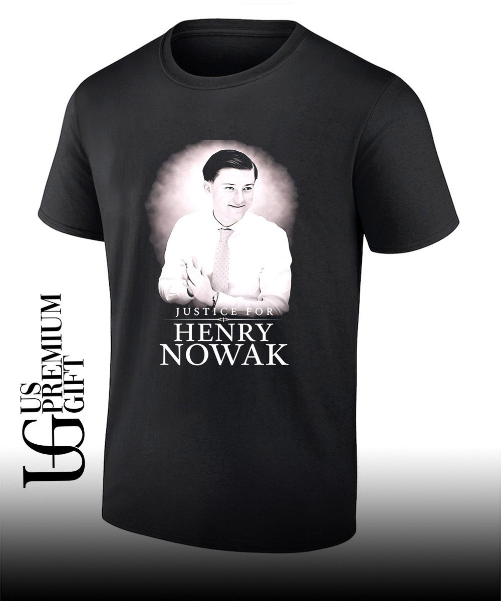 Justice for Henry Nowak portrait shirt