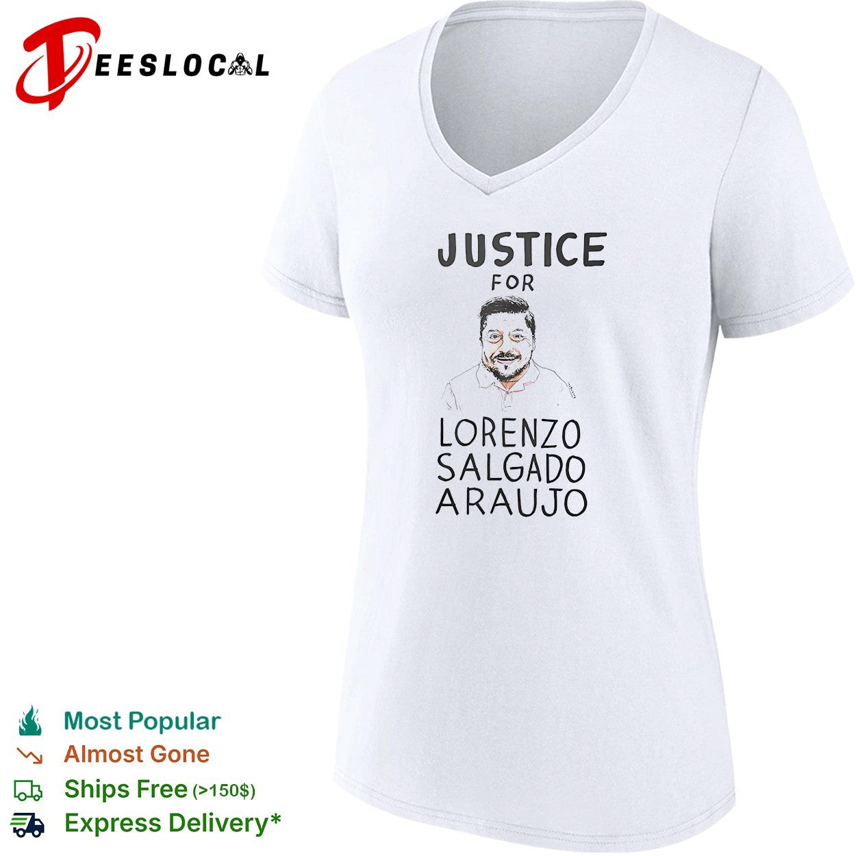 Justice for Lorenzo Salgado Araujo shirt
