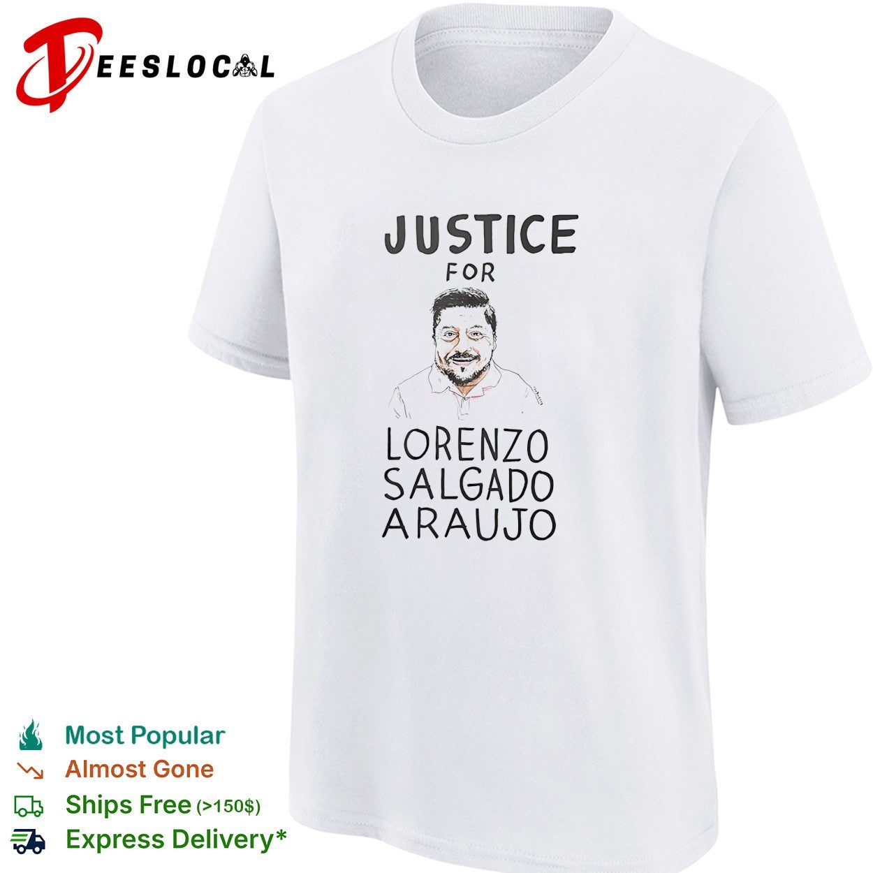 Justice for Lorenzo Salgado Araujo shirt