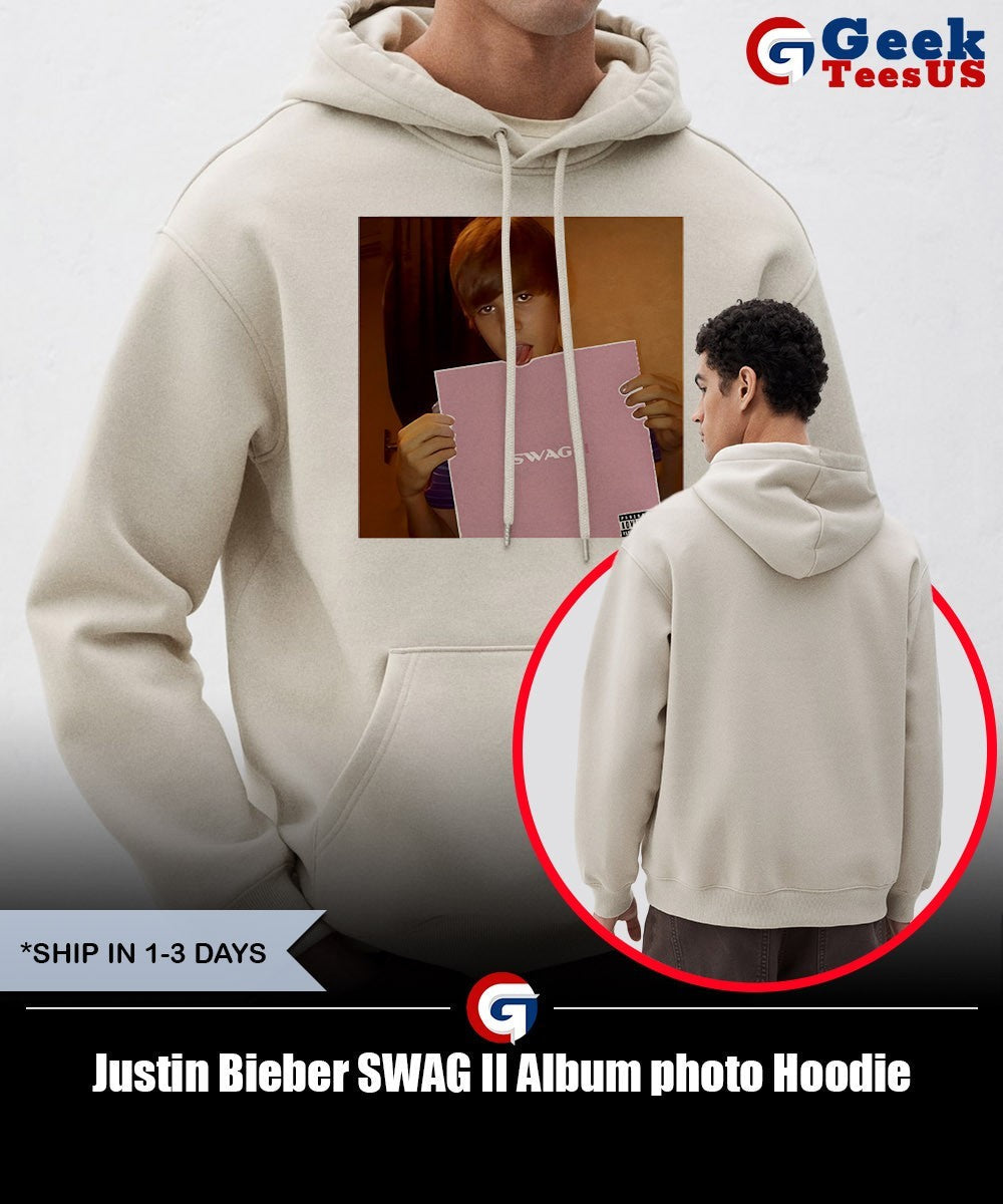 Justin Bieber SWAG II Album photo shirt