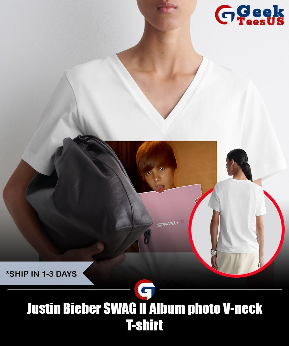 Justin Bieber SWAG II Album photo shirt
