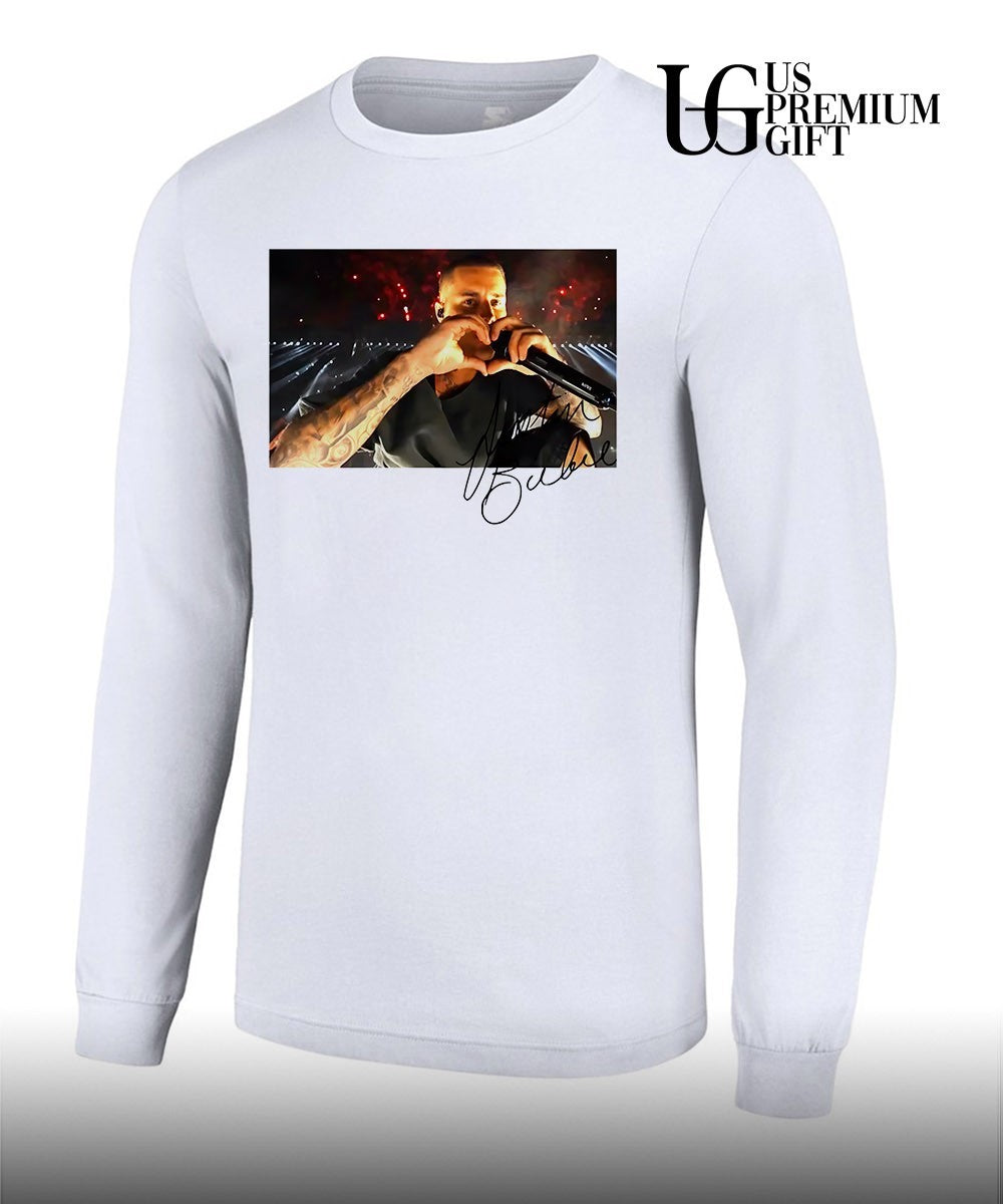 Justin Bieber heart hands signature shirt
