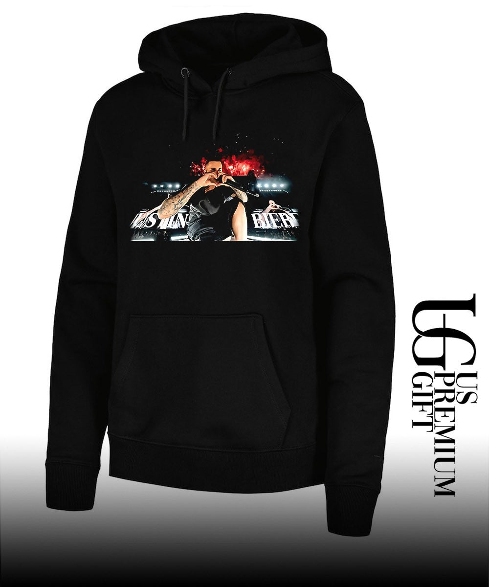 Justin Bieber love hands Bieberchella 2026 shirt