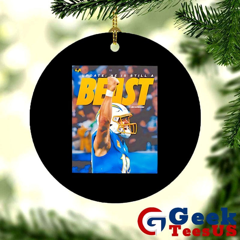 Justin Herbert Still A Beast photo shirt