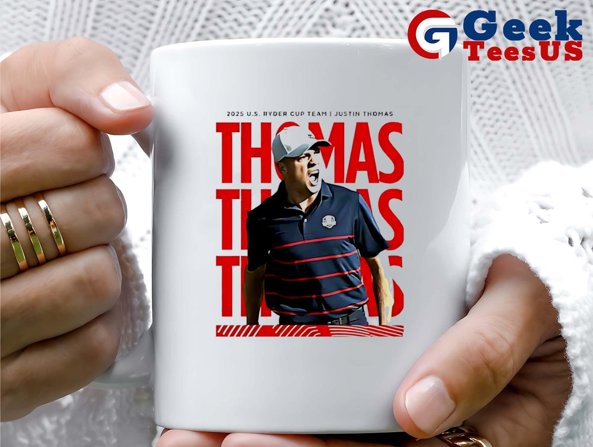 Justin Thomas Ryder Cup USA 2025 Team shirt