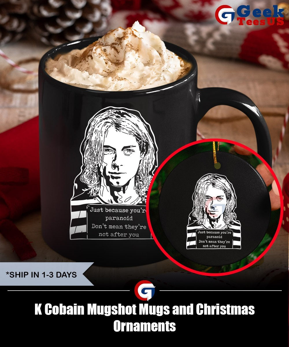 K Cobain Mugshot shirt