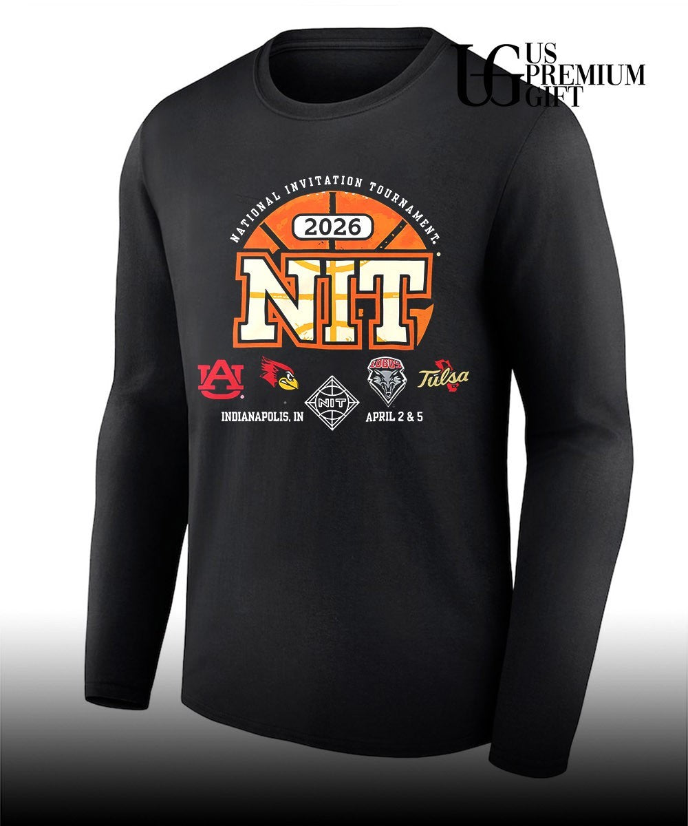 Four Team 2026 NIT National Invitation Tournament Indianapolis In April 2 & 5 T-shirt