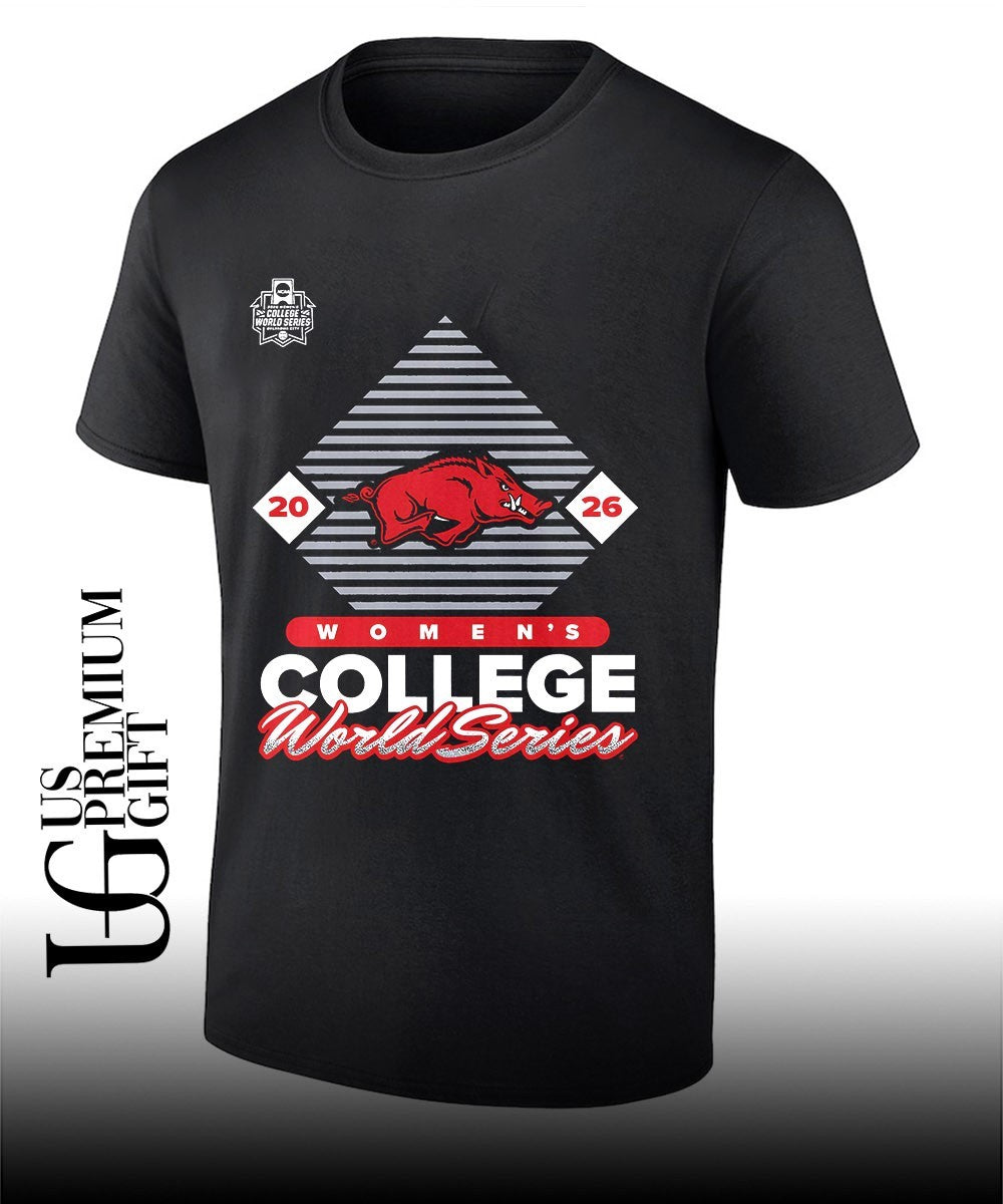 2026 NCAA Arkansas Razorbacks Softball Women’s College World Series shirt