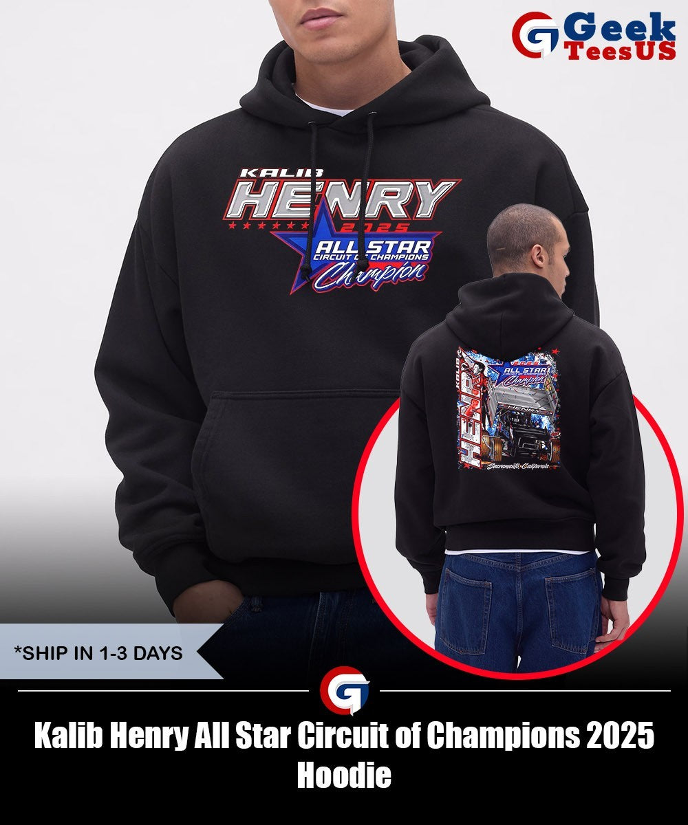 Kalib Henry All Star Circuit of Champions 2025 shirt