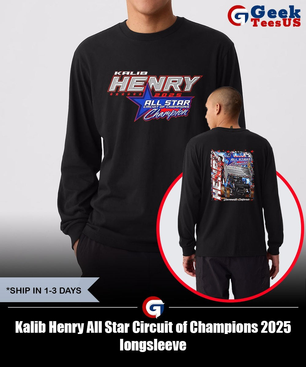 Kalib Henry All Star Circuit of Champions 2025 shirt