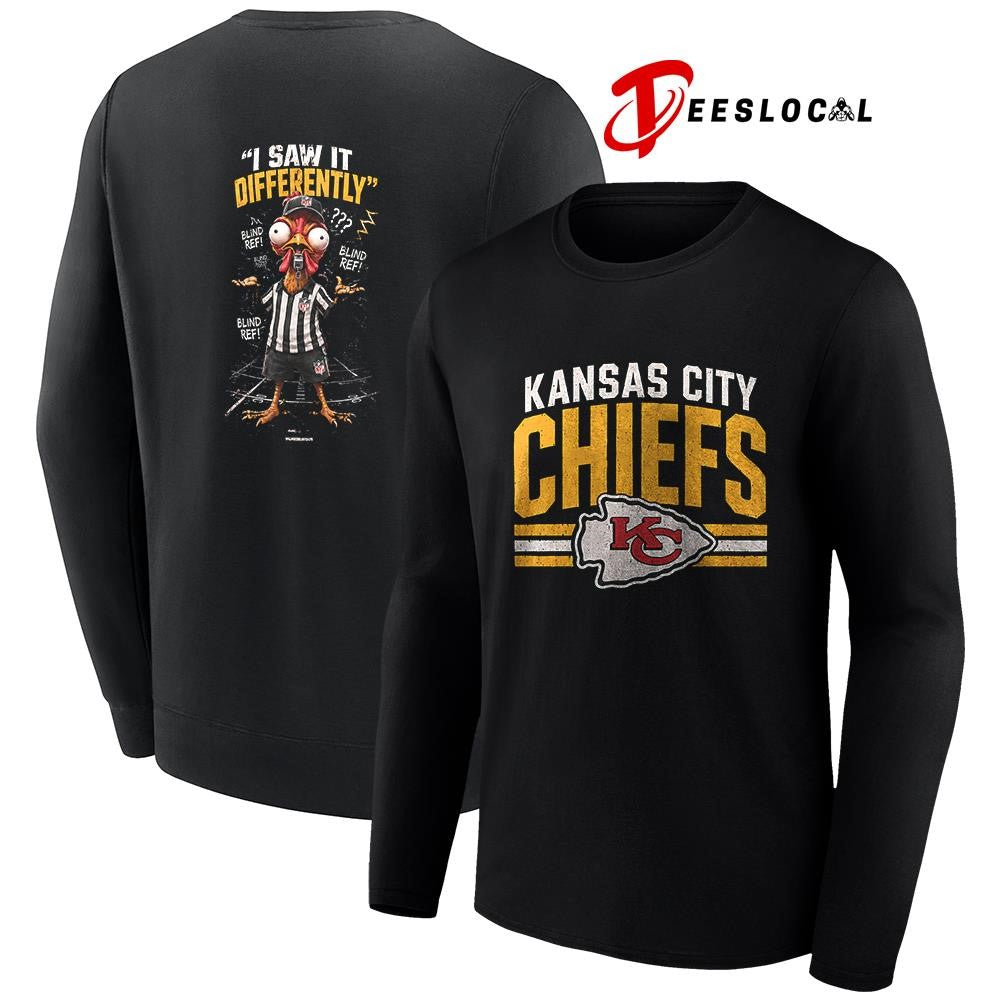 Kansas City Chiefs Blind ref I saw it differently shirt