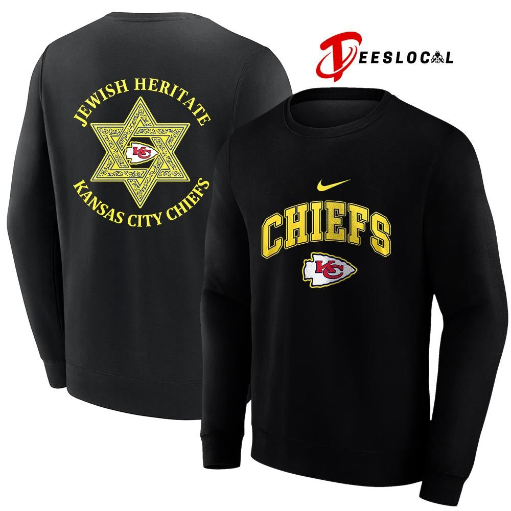 Kansas City Chiefs Jewish heritage logo shirt