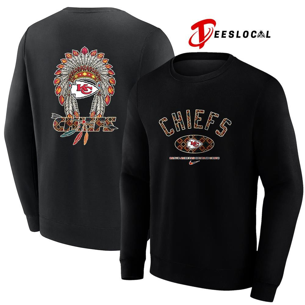 Kansas City Chiefs x Native American heritage month logo shirt
