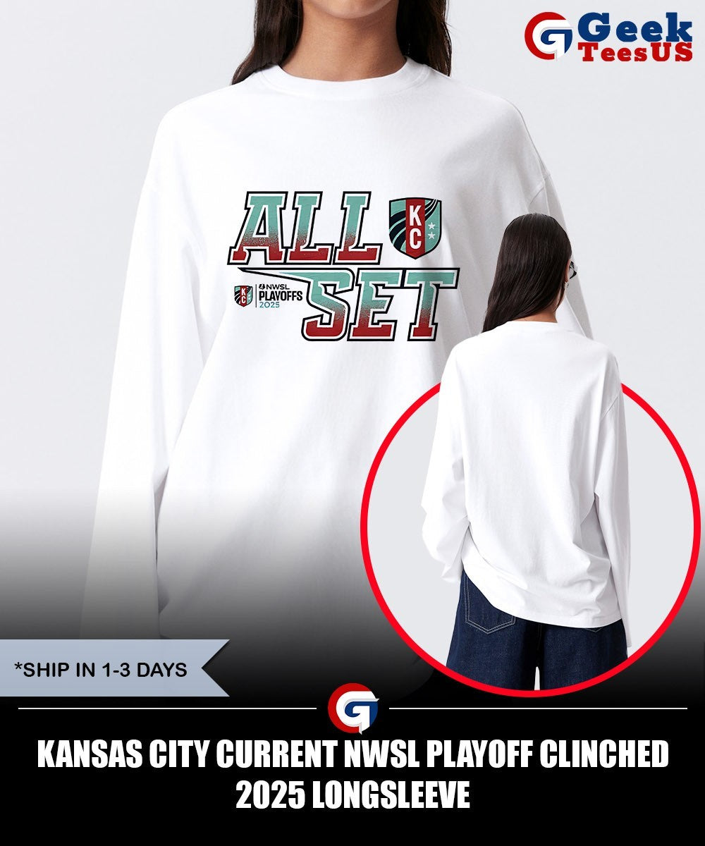 Kansas City Current NWSL Playoff Clinched 2025 shirt