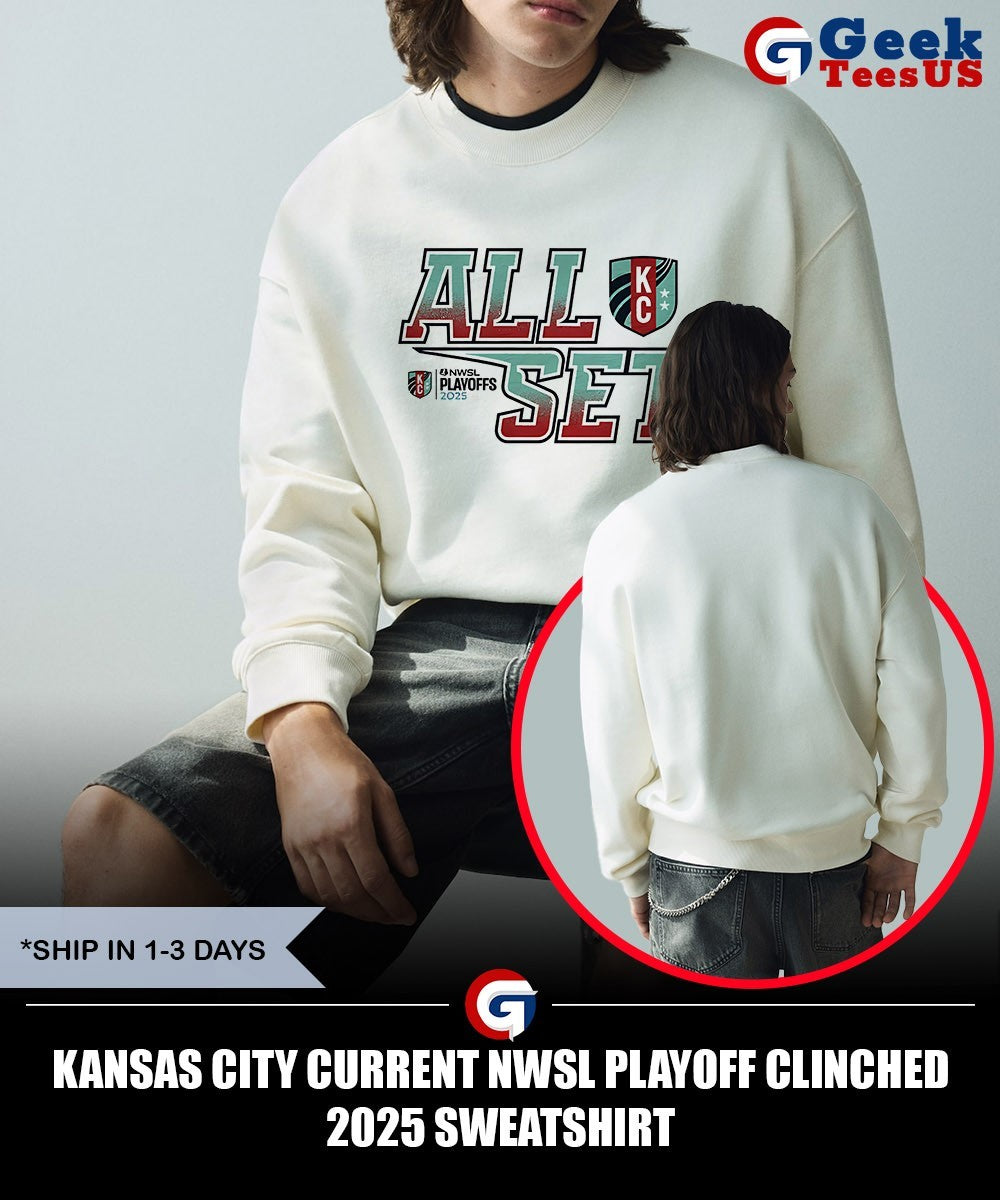 Kansas City Current NWSL Playoff Clinched 2025 shirt