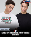 Kansas City Current NWSL Playoff Clinched 2025 shirt