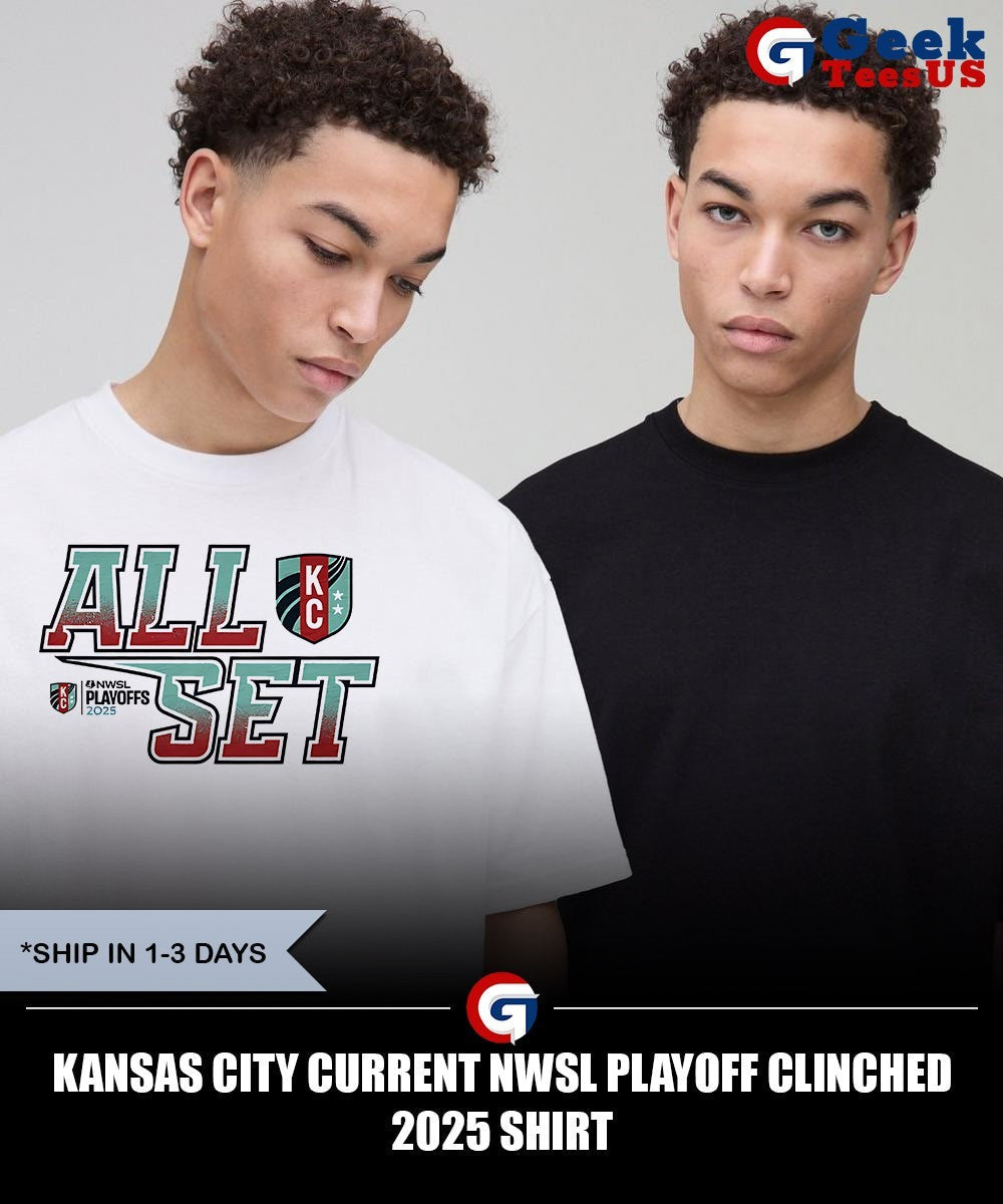 Kansas City Current NWSL Playoff Clinched 2025 shirt