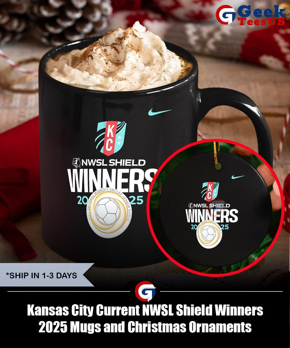 Kansas City Current NWSL Shield Winners 2025 shirt