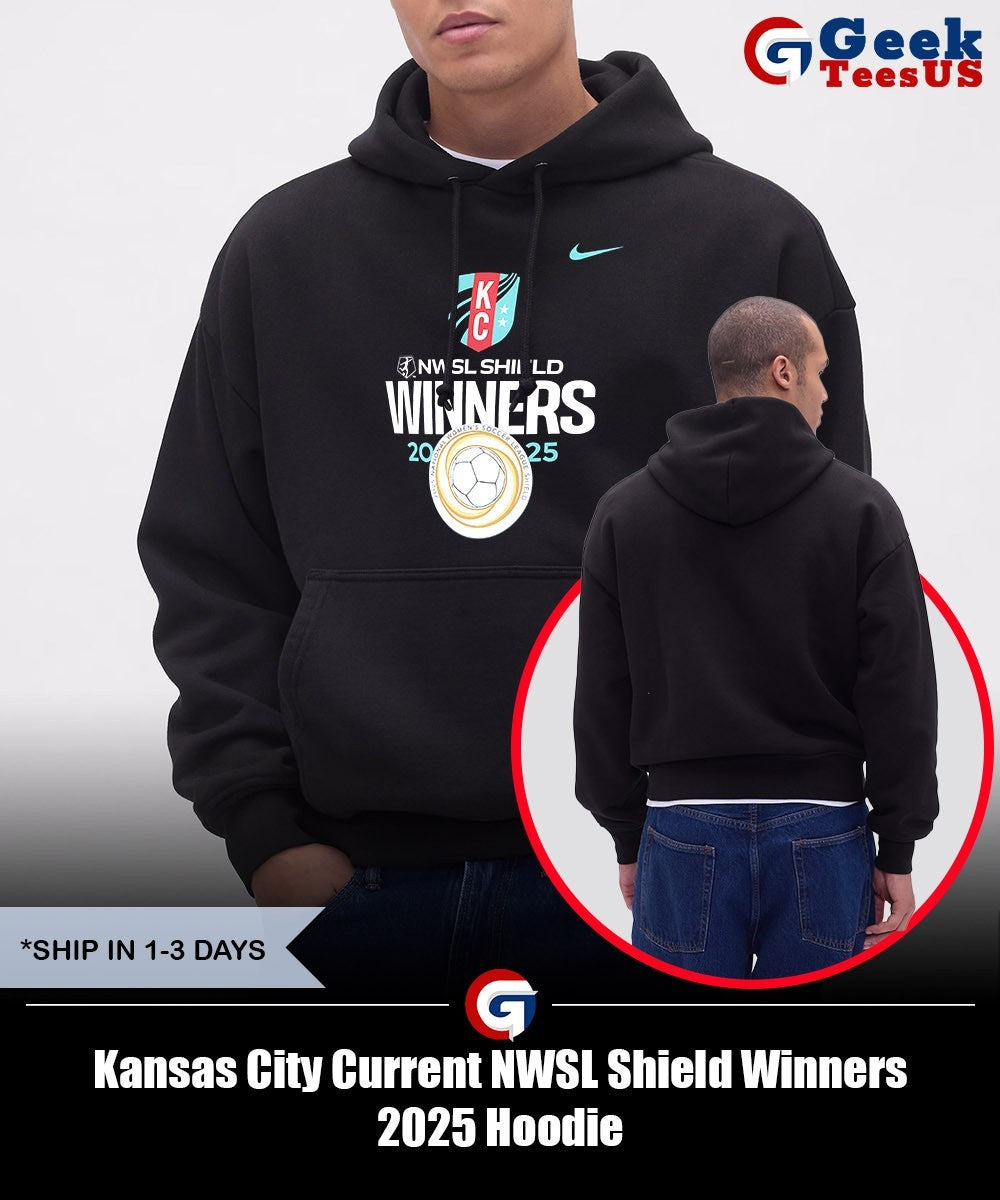 Kansas City Current NWSL Shield Winners 2025 shirt