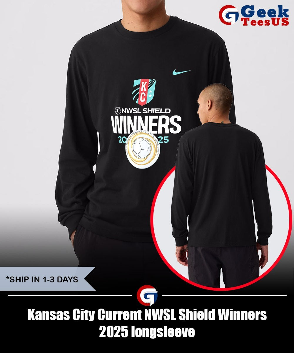 Kansas City Current NWSL Shield Winners 2025 shirt