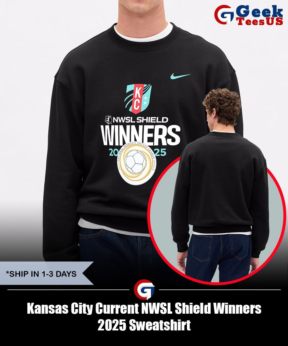 Kansas City Current NWSL Shield Winners 2025 shirt