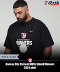 Kansas City Current NWSL Shield Winners 2025 shirt