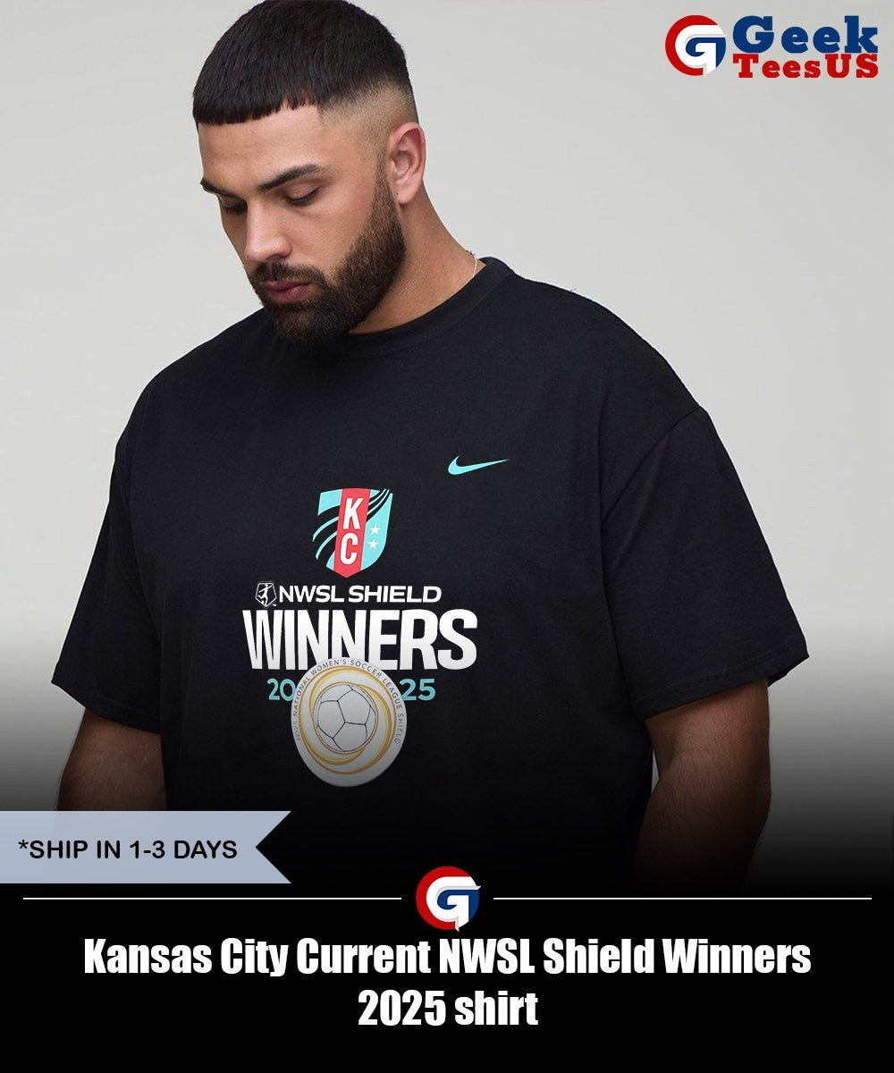 Kansas City Current NWSL Shield Winners 2025 shirt