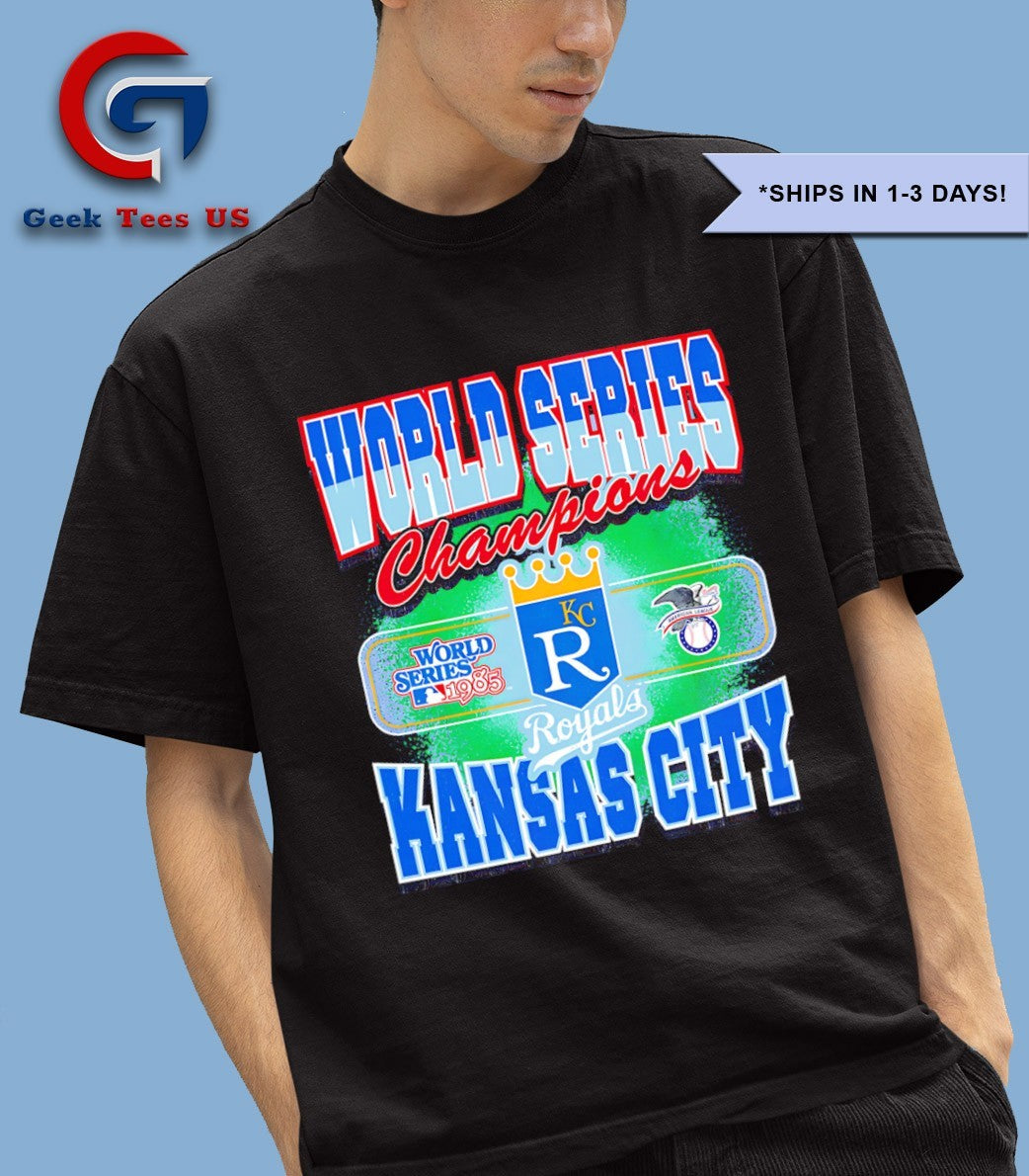 Kansas City Royals baseball World Serie Champions 1985 vintage shirt