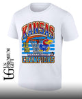 Kansas Jayhawks basketball NCAA National Champions Final Four 2008 shirt