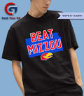 Kansas Jayhawks beat Missouri Tigers logo shirt