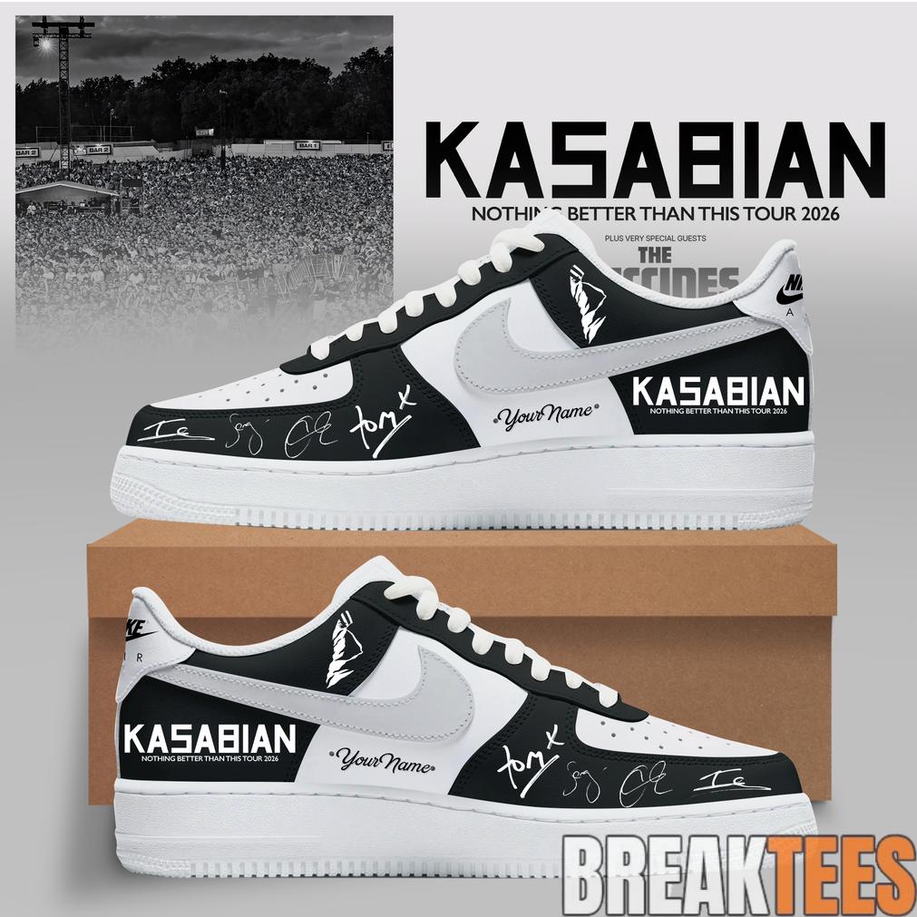 Kasabian – Nothing Better Than This Tour 2026 AF1 Shoes