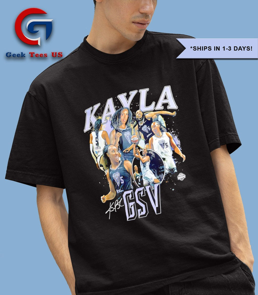 Kayla Thornton player Golden State Valkyries WNBA Playoffs 2025 graphic shirt