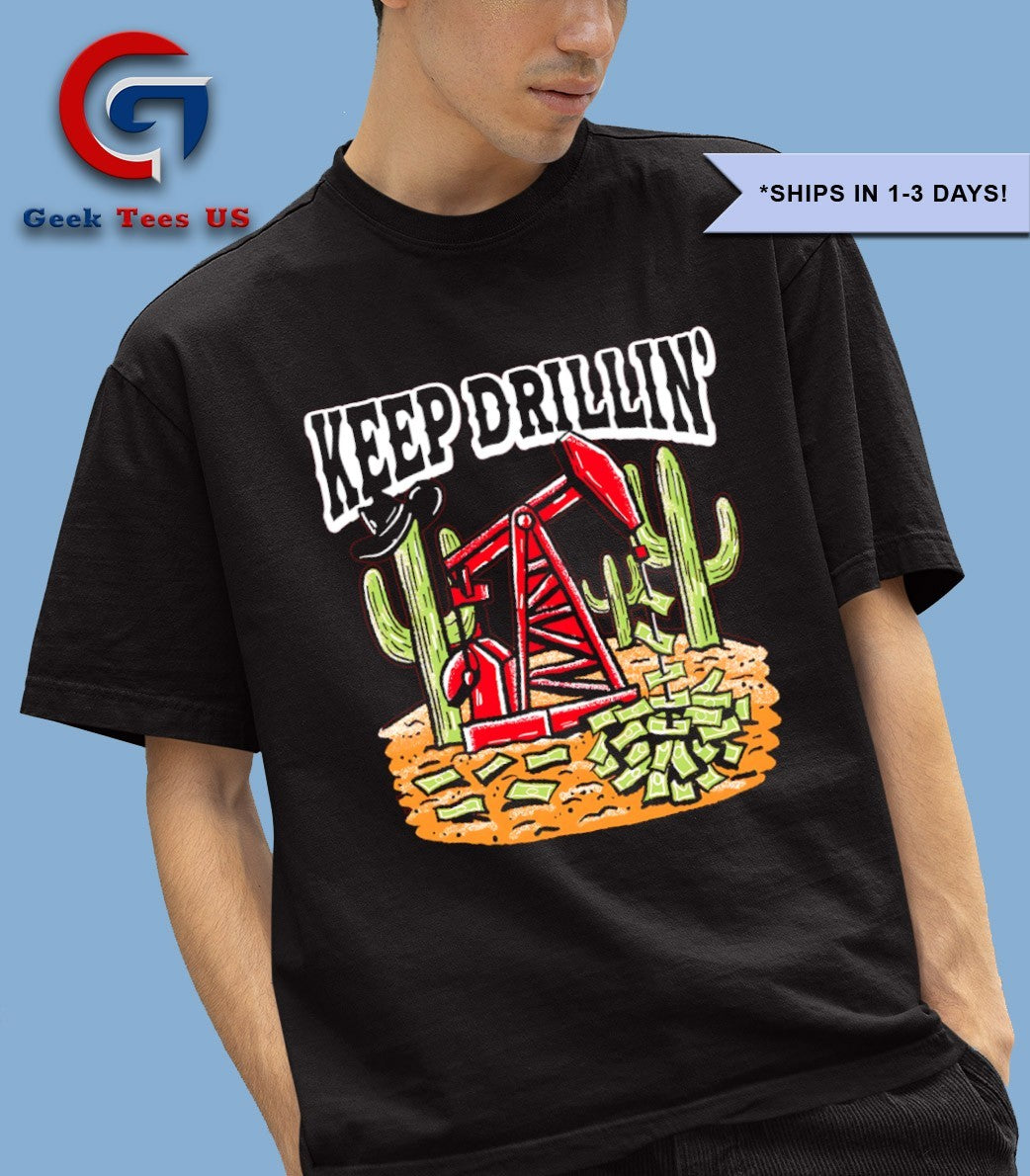 Keep Drillin’ Texas Tech Red Raiders football shirt