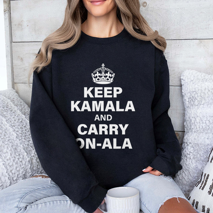 Keep Kamala And Carry On-Ala Shirt