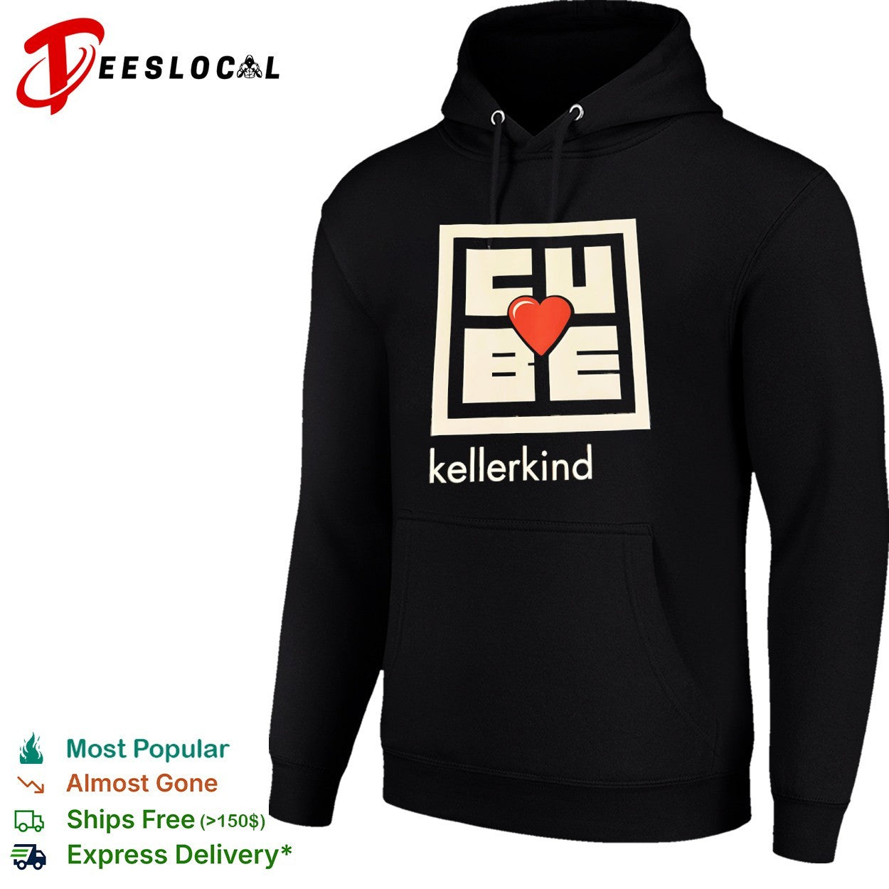 Kellerkind Cube Heart Logo shirt