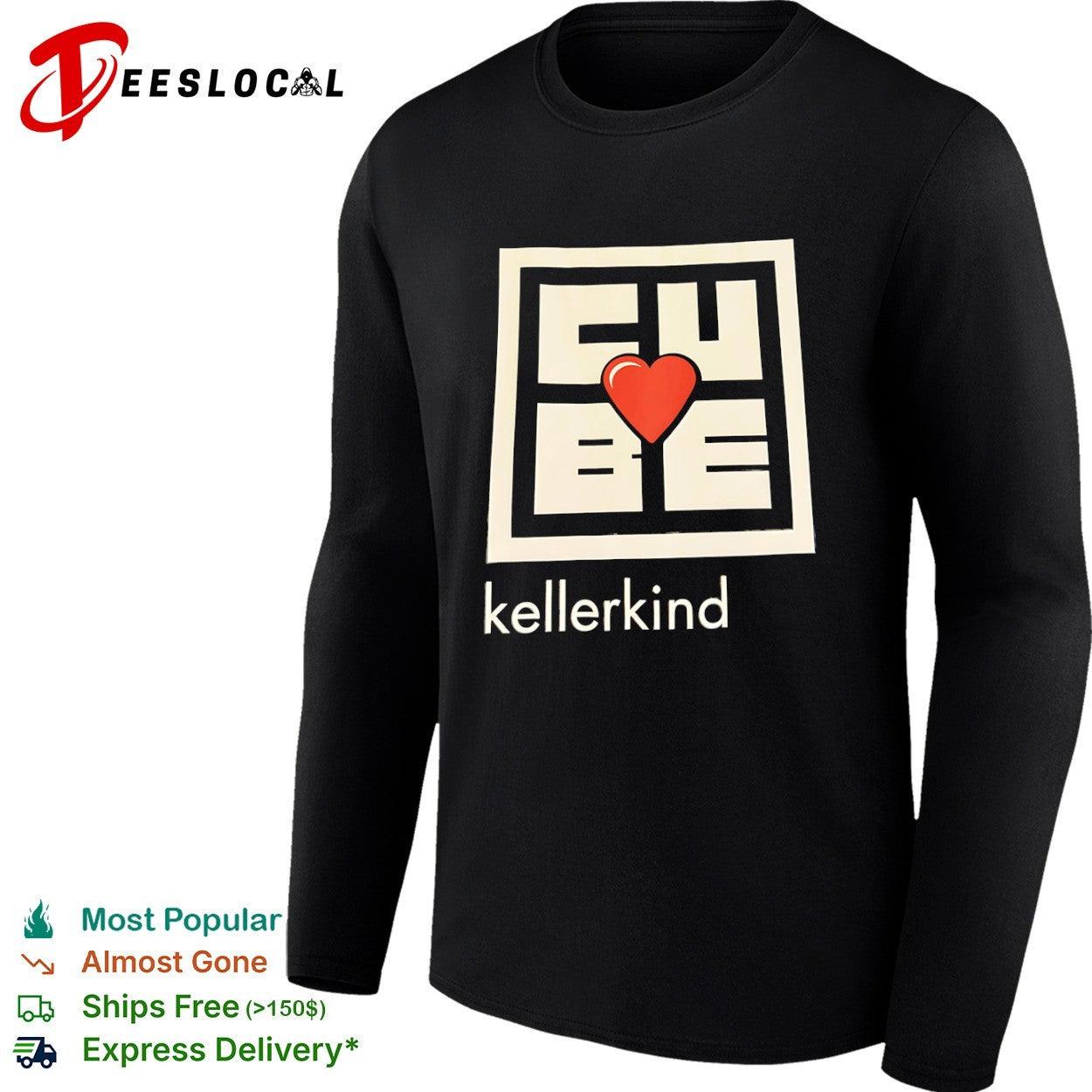 Kellerkind Cube Heart Logo shirt
