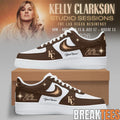 Kelly Clarkson Studio Sessions The Las Vegas Residency 2026 Custom Air Force 1 Shoes