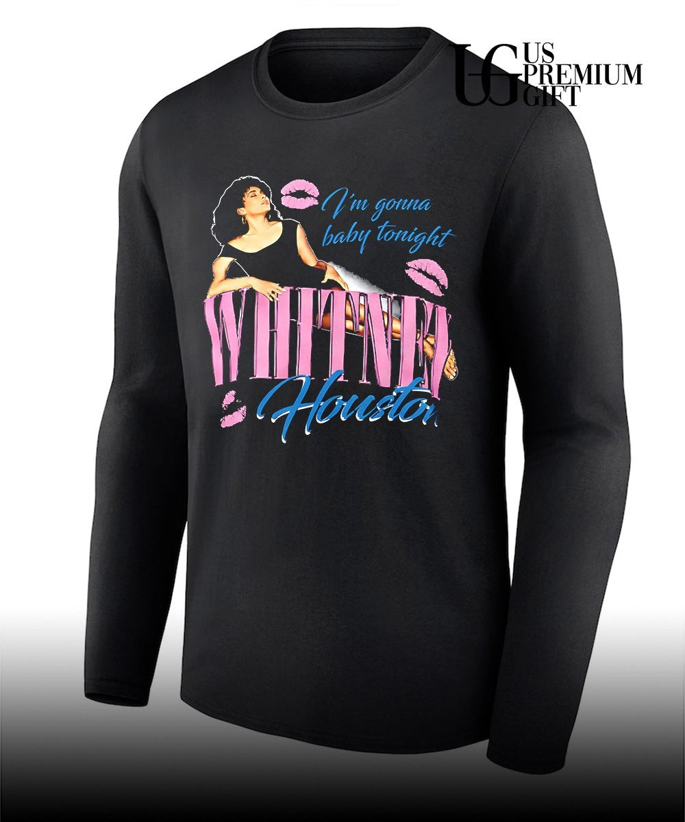 Kelly Clarkson Whitney Houston Your Baby Tonight Tour shirt