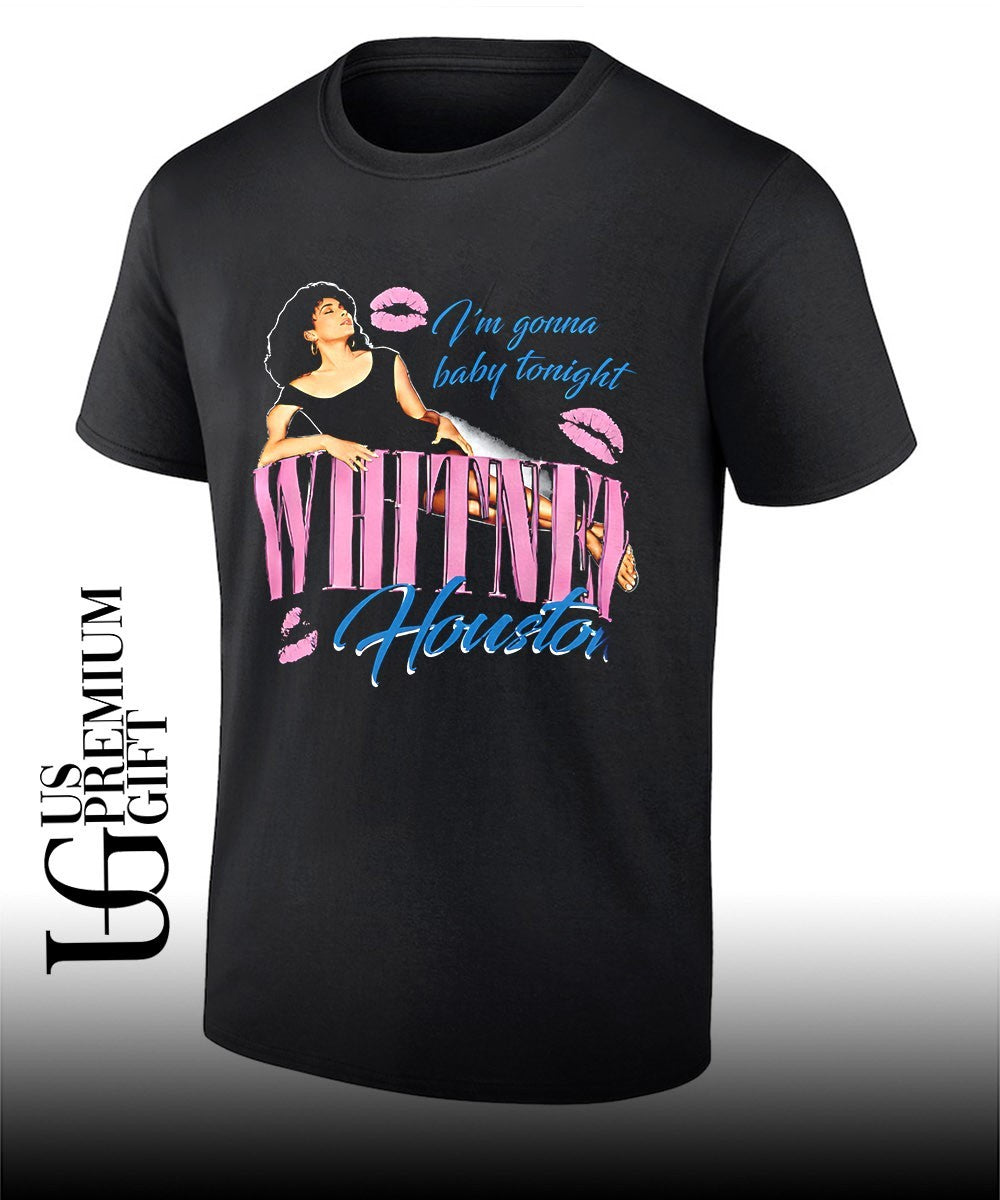 Kelly Clarkson Whitney Houston Your Baby Tonight Tour shirt