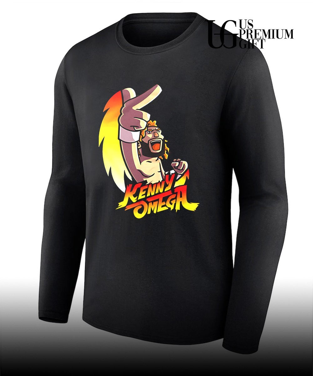 Kenny Omega Street Fighter shirt